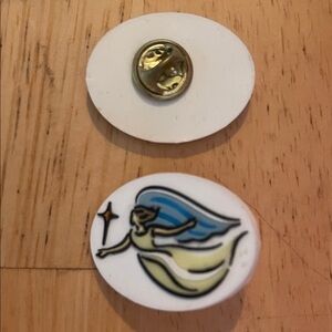 World Vision Angel Enamel Pin
